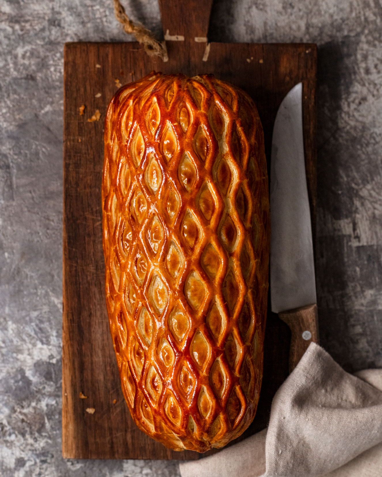 Beef Wellington recipe from RecipeTin Eats "Dinner" cookbook by Nagi Maehashi