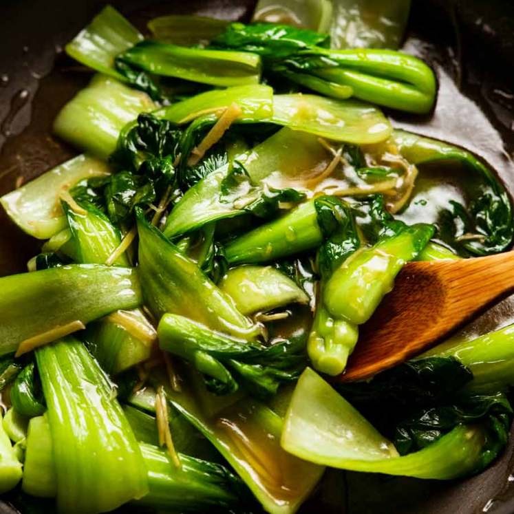 Bok Choy in ginger sauce recipe