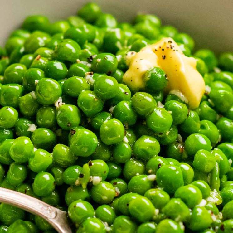 Photo of Buttered Peas recipe - great way to cook frozen peas