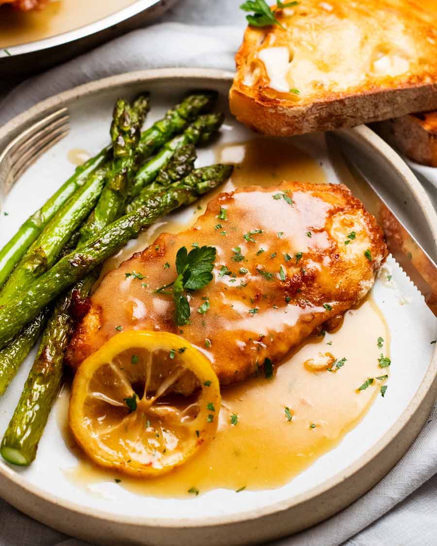 Chicken Francese dinner