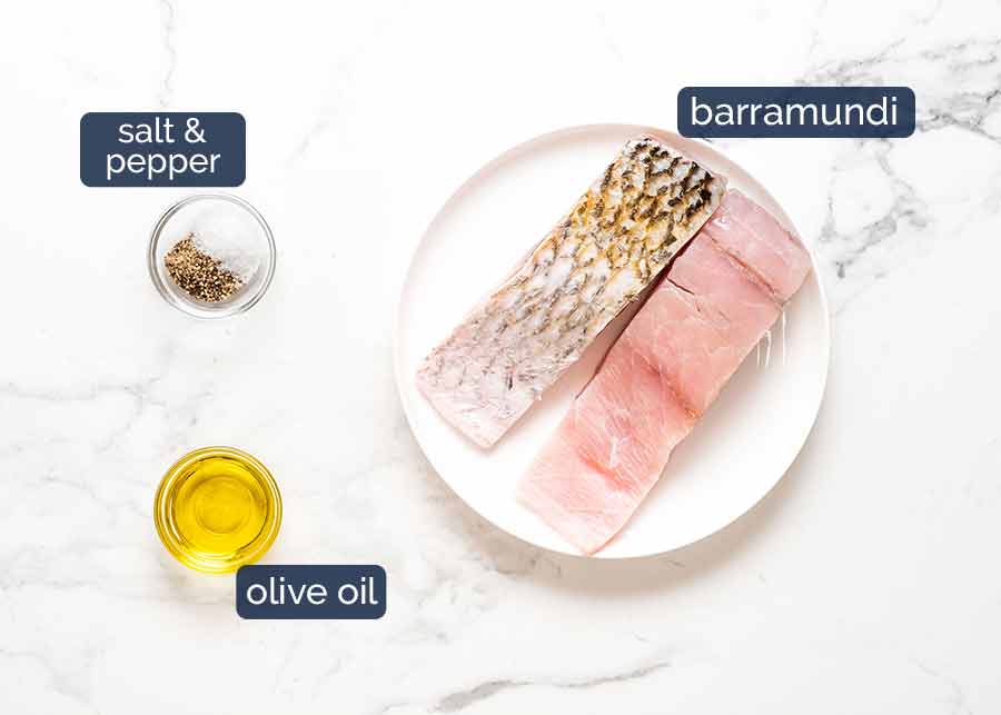 What you need to make Crispy Skin Barramundi