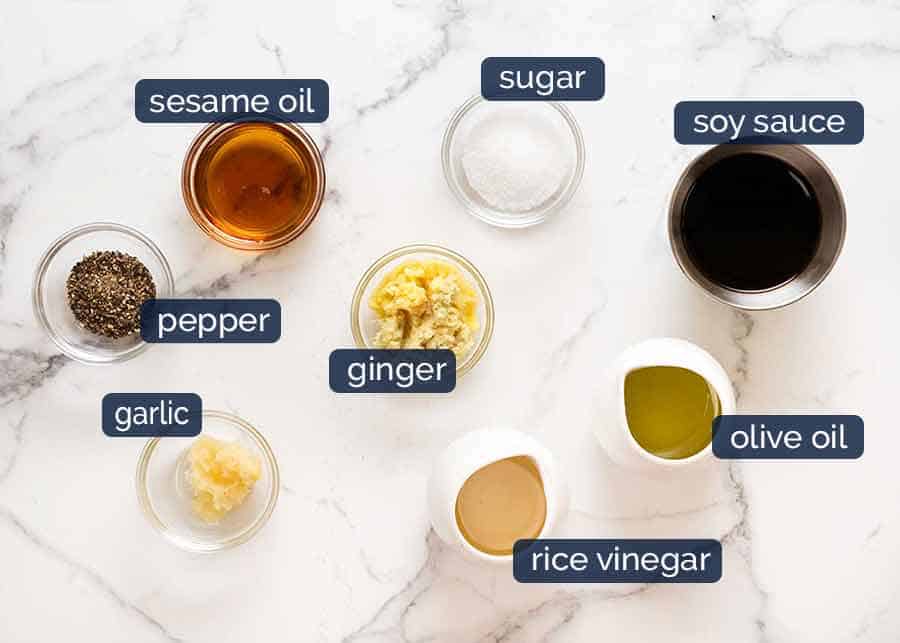 Salmon Salad Dressing ingredients