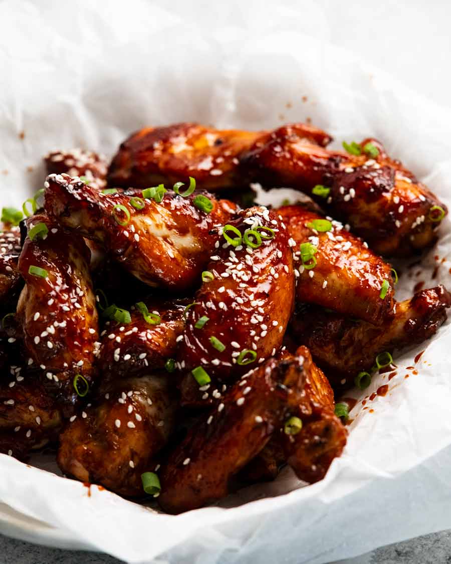 Bowl of Honey Soy Wings