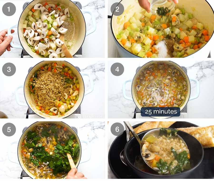 How to make Pearl Barley Soup