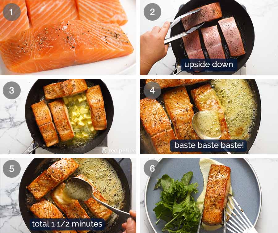 How to make Garlic Butter Salmon