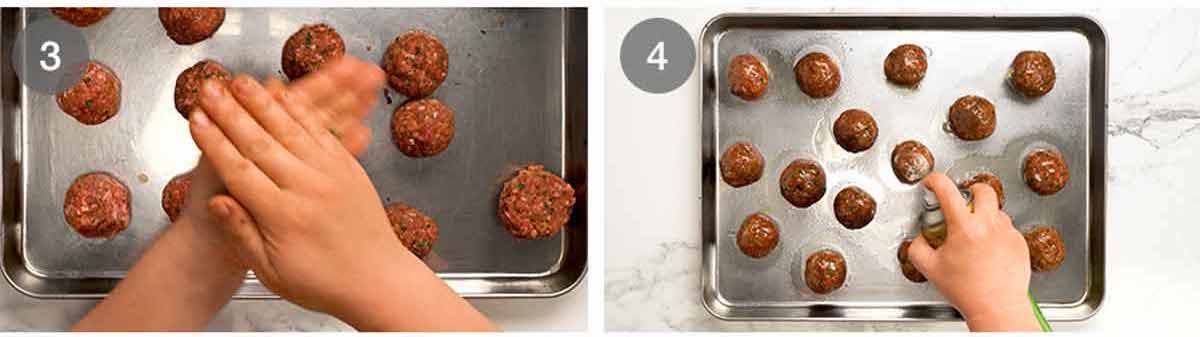 How to make Lamb Kofta Meatballs tray bake