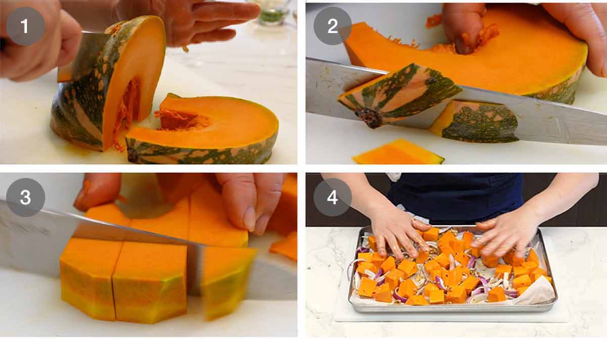 How to make Maple Chilli Roasted Pumpkin