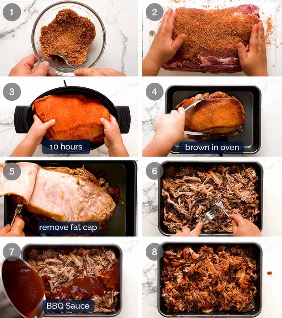 How to make pulled pork in slow cooker