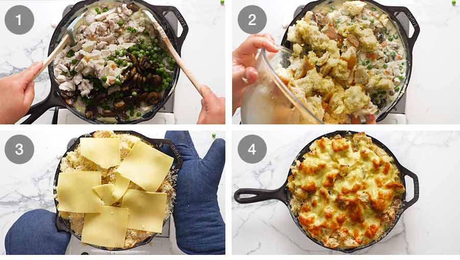 How to make Leftover Turkey Pot Pie