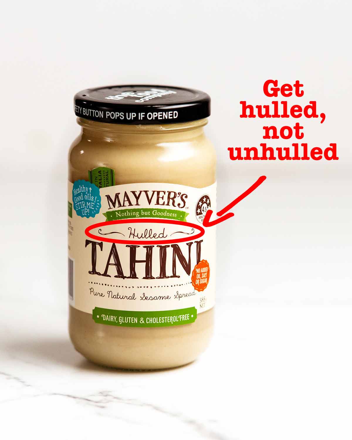 Jar of Tahini