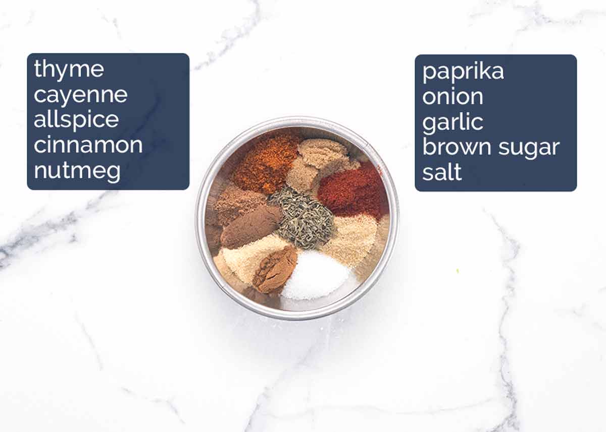 Jerk seasoning ingredients