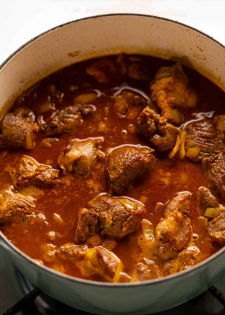 Cooking Lamb Tagine