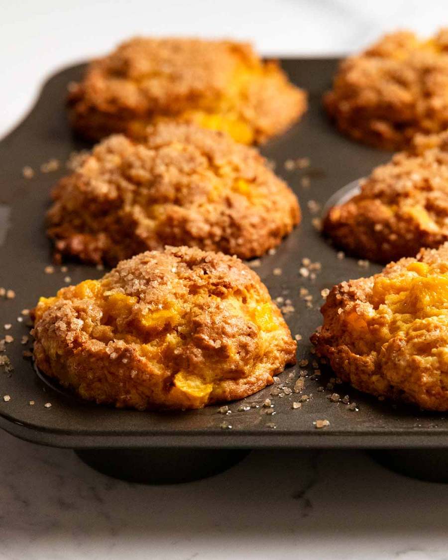 Freshly baked Mango muffins