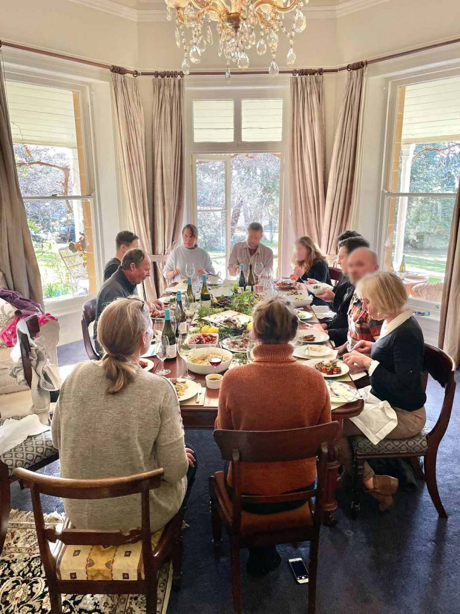 Meadowbank Vineyard Tasmania Lunch