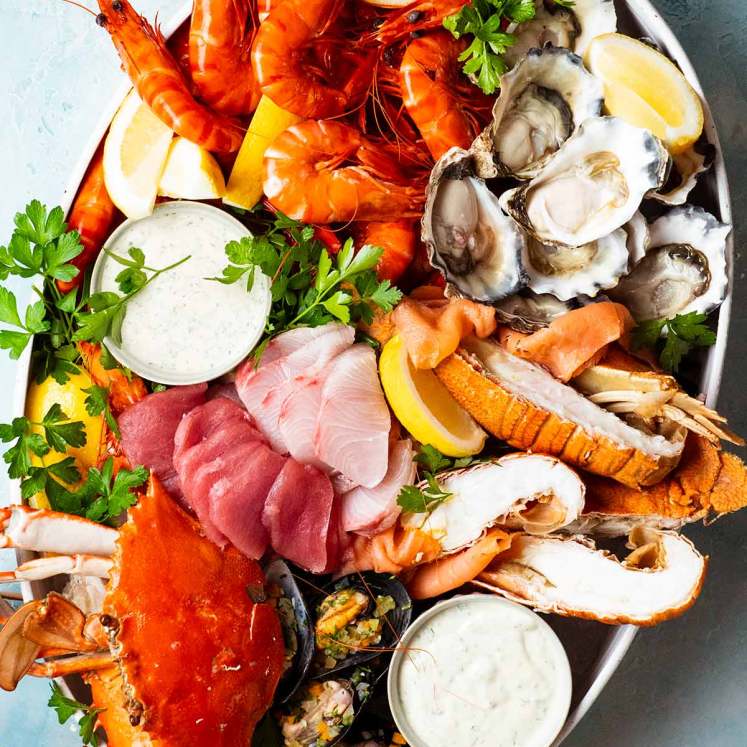 RecipeTin Seafood platter