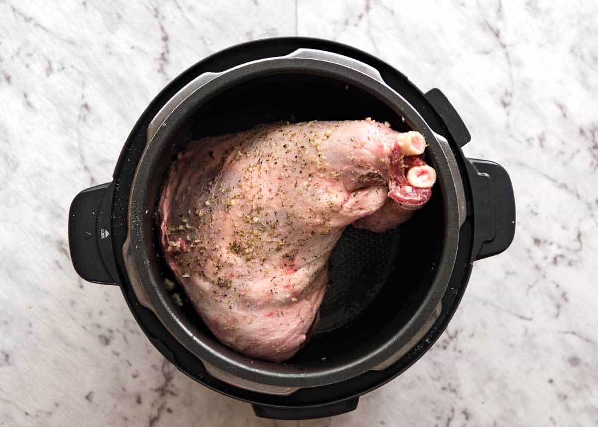 The most succulent and easiest lamb leg ever, this Slow Cooker Roast Lamb Leg takes minutes to prepare. The gravy is incredible! recipetineats.com