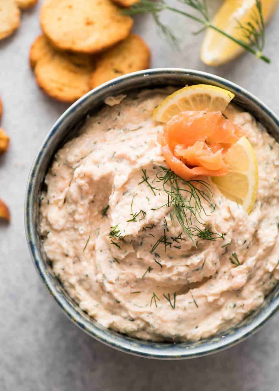 You'll never buy a Smoked Salmon Dip with flavour this good! www.recipetineats.com