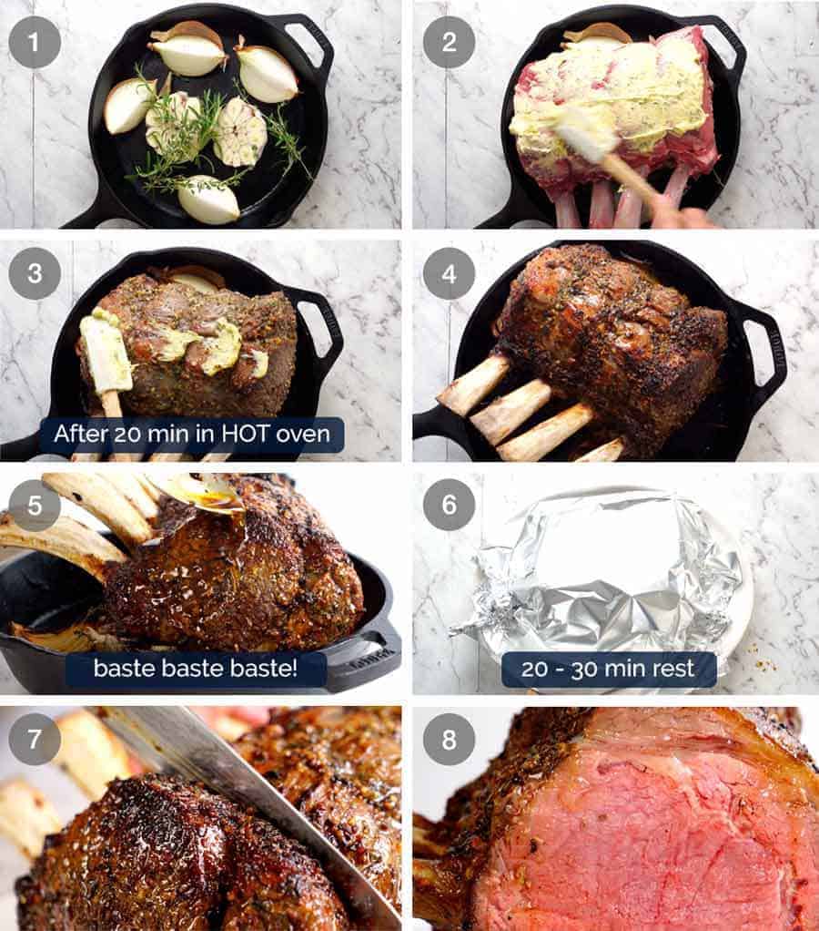 How to make Beef Standing Rib Roast (Prime Rib)