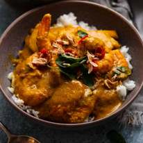 Thai Yellow Curry over jasmine rice