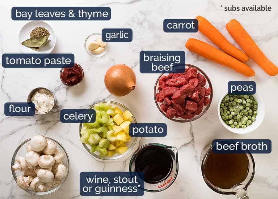 Vegetable Beef Soup ingredients