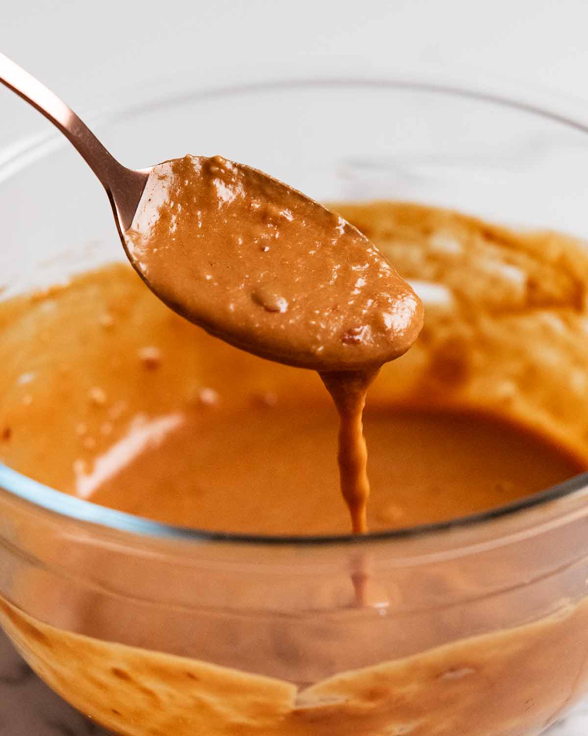 Vietnamese peanut sauce for Vietnamese lettuce wraps